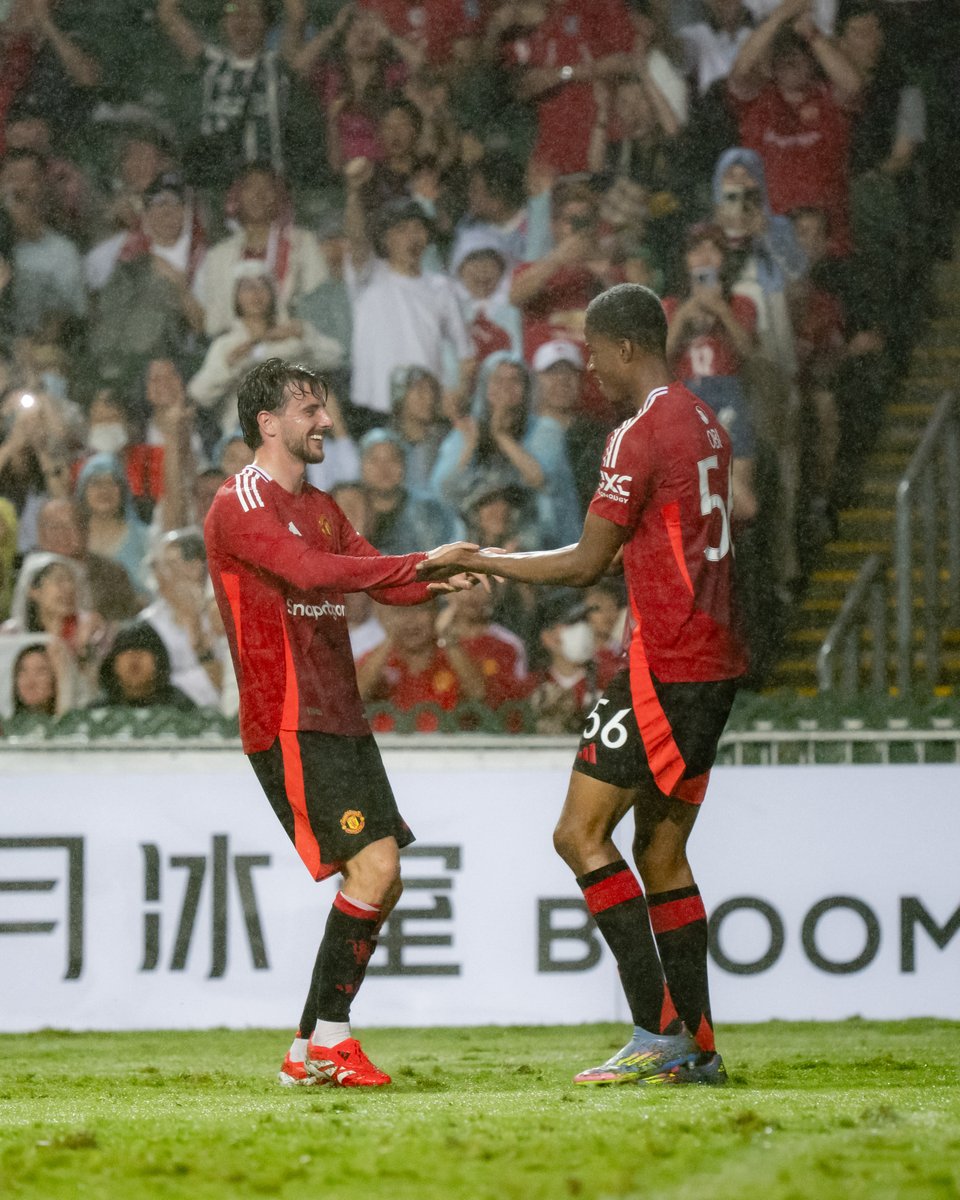ManUtd's tweet photo. Chido! Chido! Chido! 🙌

#MUFC || #MUTOUR25 https://t.co/DdCr6zkGD5