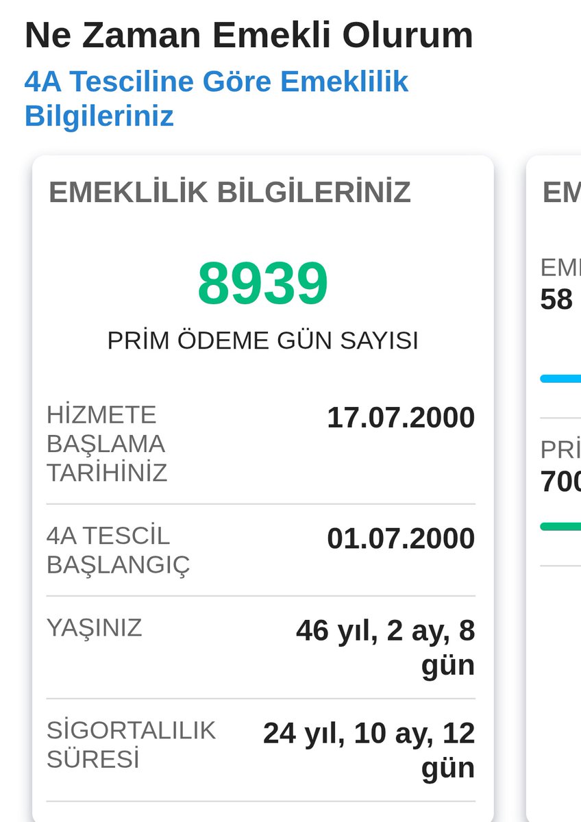 25 yıldır çalışıyorum. Neredeyse 9000 gün Primim var insaf ‼️5900 günlerle emekli oldu binlercesi. Üstelik yaşı benden küçük olan emekli tanıdıklarım var ‼️Bu adaletsizliğin vebali büyük. Hakkım helal değil.. Kademelendirilmiş bir ADALET bekliyoruz #KademeAdaletMücadelesidir