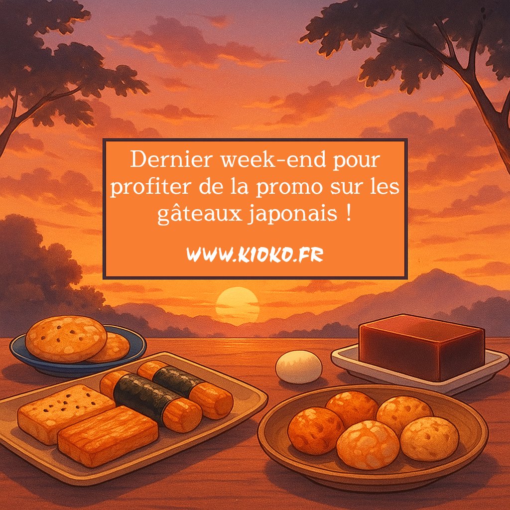 __KIOKO__'s tweet photo. 🍰✨ Dernier week-end pour profiter de notre promotion sur les gâteaux japonais ! 🇯🇵🎌 #KIOKO #GâteauxJaponais #Mochi #JapaneseSweets #Promotion #FoodLovers https://t.co/eDBEXrofJN