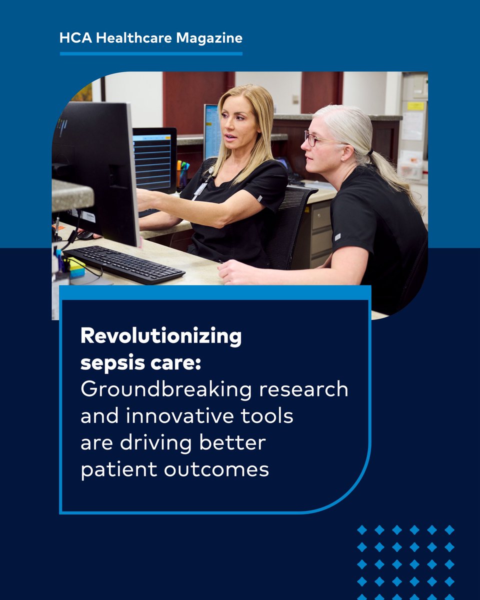 HCA Healthcare’s commitment to research has produced groundbreaking outcomes when treating sepsis, a life-threatening medical emergency. Learn about how HCA Healthcare continues to raise the bar to revolutionize sepsis care to improve patient outcomes: bit.ly/4jqULFl.