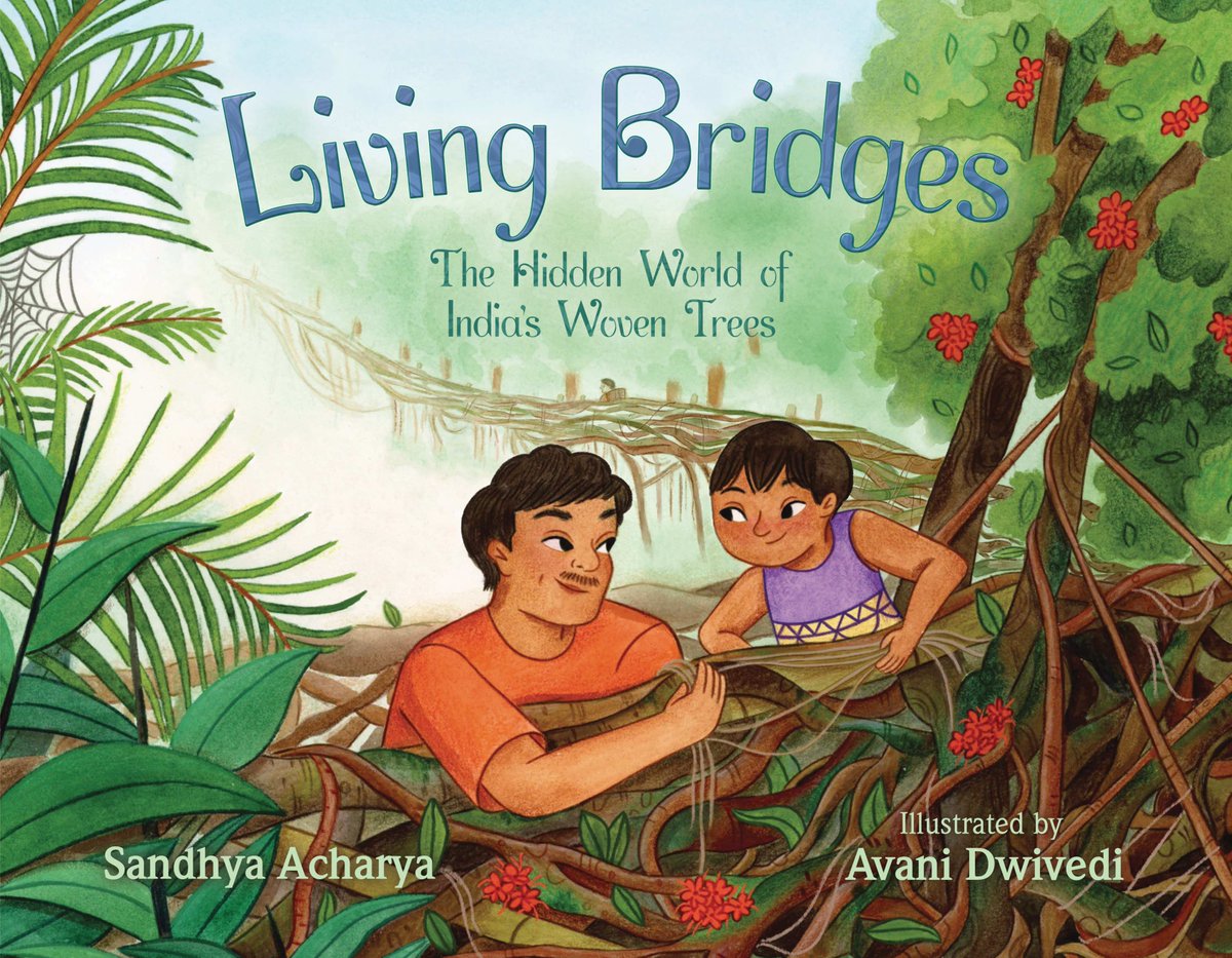 KIDLIT411 (@kidlit411) on Twitter photo We are pleased to host a giveaway of the picture book LIVING BRIDGES: THE HIDDEN WORLD OF INDIA'S WOVEN TREES by <a href="/AuthorSandhya/">Sandhya Acharya</a> illustrated by Avani Dwivedi (Beach Lane Books) out on 6/3
To enter, L + RP & confirm your entry in our Friday weekly: kidlit411.com/2025/05/the-we… We are pleased to host a giveaway of the picture book LIVING BRIDGES: THE HIDDEN WORLD OF INDIA'S WOVEN TREES by <a href="/AuthorSandhya/">Sandhya Acharya</a> illustrated by Avani Dwivedi (Beach Lane Books) out on 6/3
To enter, L + RP & confirm your entry in our Friday weekly: kidlit411.com/2025/05/the-we…
