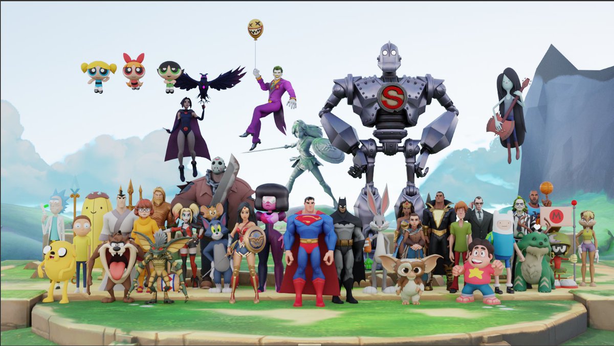 fredbearmascot's tweet image. My last gift to the original #MultiVersus a final Blender render as a send off #ThankYouMultiVersus