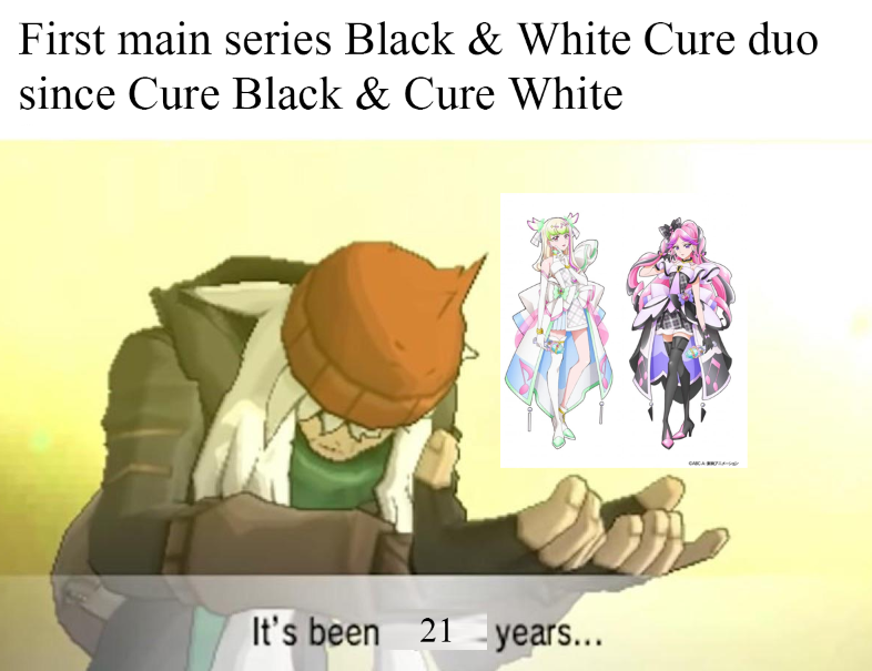 CureMemeRice's tweet photo. Finally, another black n white duo

#Precure https://t.co/LUsSMoJxqr