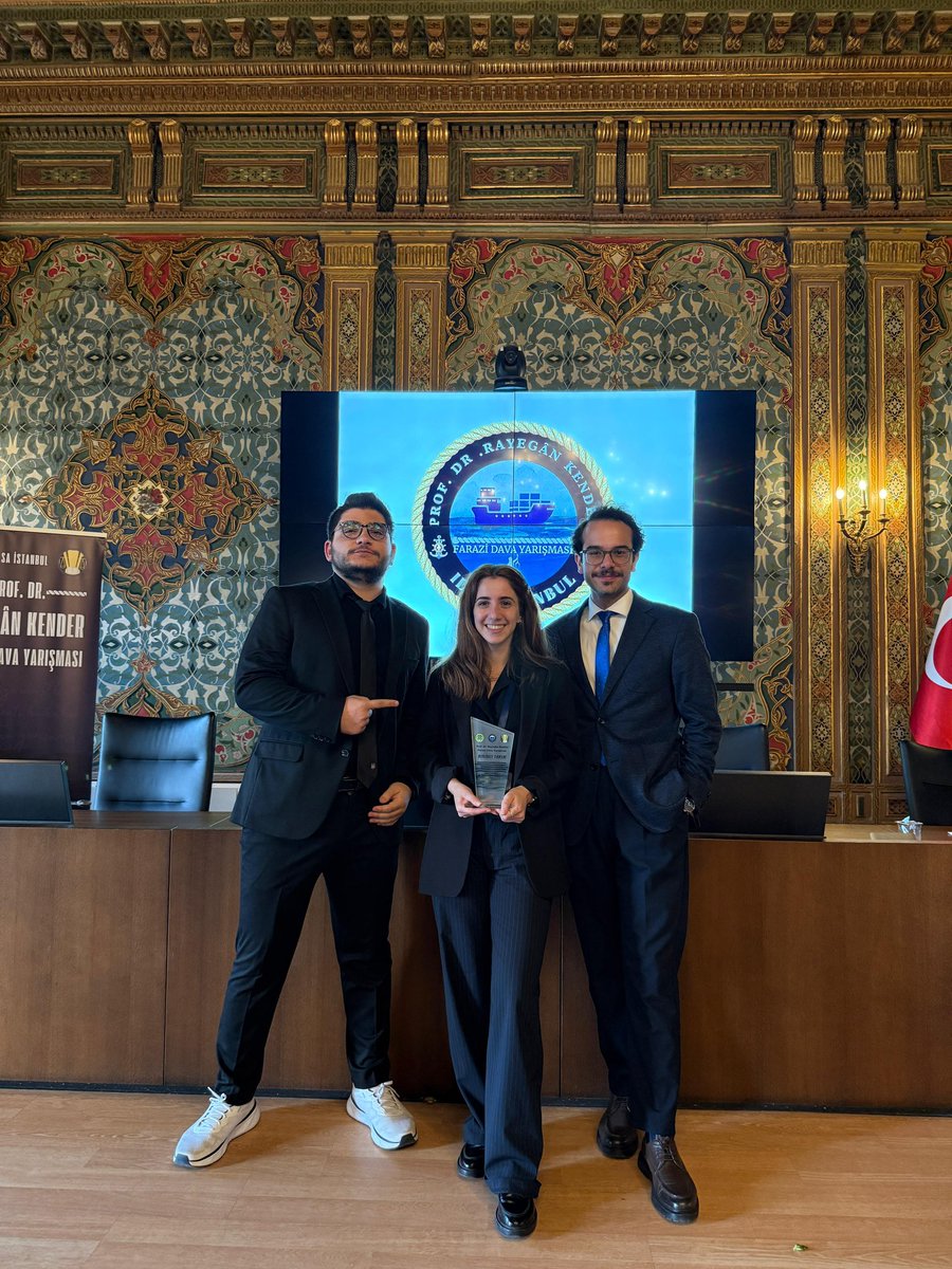 Deniz Hukuku'nda İlk: Piri Reis Üniversitesi Şampiyon! 🏆

Öğrencilerimiz İrem İstikbal ve Şerif Kerem Gündoğdu, İstanbul Üniversitesi Hukuk Fakültesi'nin düzenlediği Prof. Dr. Rayegan Kender Deniz Hukuku Farazi Dava Yarışması'nda birincilik elde etti. 22 takım arasından yazılı