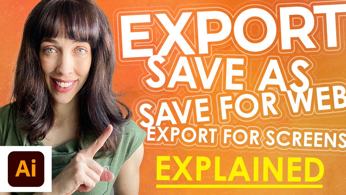 How2GraphDesign's tweet image. So many ways to save a file!! What do they all mean, and when should you use them? Learn all about it in this video: youtu.be/RAvOHtT3TJk