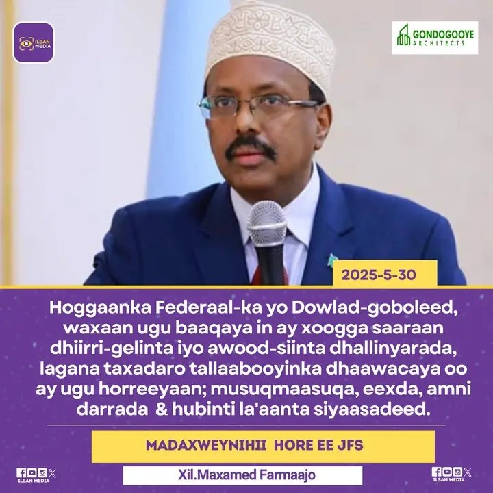 Bashiir-Wabax (@bashiirwabax) on Twitter photo Xabiibul Mallaayiin Madaxweyne <a href="/M_Farmaajo/">Mohamed Farmaajo</a> MahasanidβοΈwaxaad noqotay Siyaasiga keliya ee ka soojawabay Codsigii dhalinyarada Hogaamiye La dareen markasta Shacabkiisa
waxaan kuu rajaynayaa markale inaad Soo celiso rajada shacabka iyo dawladnimadii umadda Soomaaliyeed 2026 π€π«πΈπ΄ Xabiibul Mallaayiin Madaxweyne <a href="/M_Farmaajo/">Mohamed Farmaajo</a> MahasanidβοΈwaxaad noqotay Siyaasiga keliya ee ka soojawabay Codsigii dhalinyarada Hogaamiye La dareen markasta Shacabkiisa
waxaan kuu rajaynayaa markale inaad Soo celiso rajada shacabka iyo dawladnimadii umadda Soomaaliyeed 2026 π€π«πΈπ΄