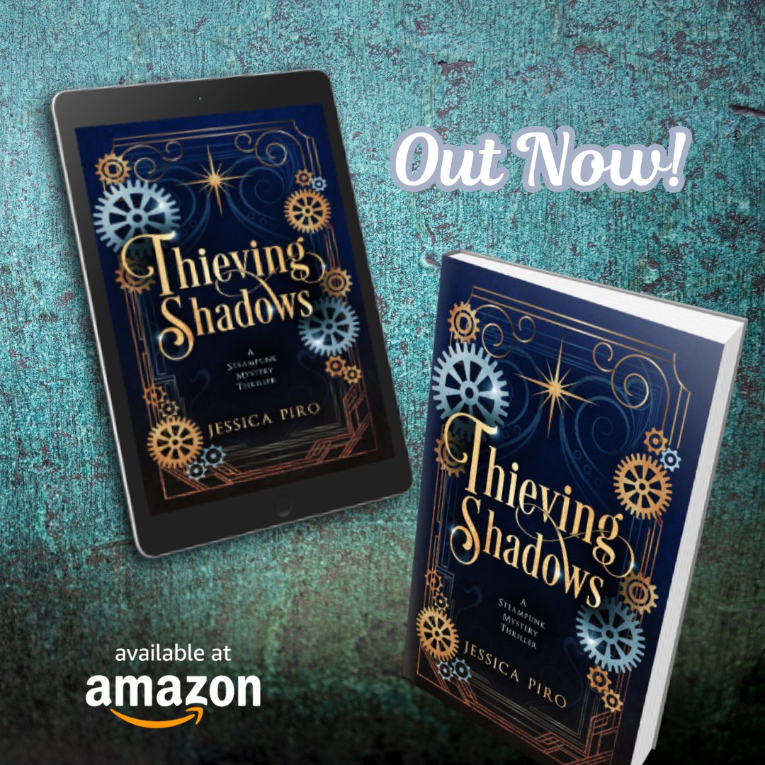 This standalone steampunk mystery thriller is now available in ebook, paperback, and hardback, and on Kindle Unlimited! 

books2read.com/TShadows 

#indieauthor #amazonbooks #kindleunlimited #steampunk #mystery #thriller #romance #standalone #cleanfic #darkfantasy #grimdark