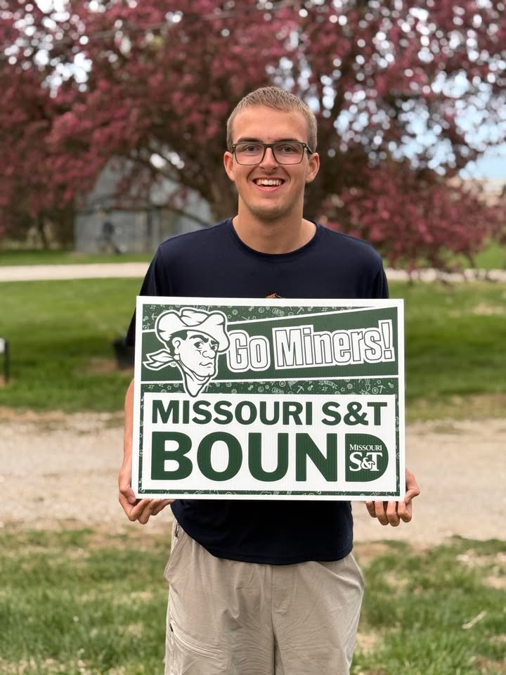 ⚛️ Big welcome to Carter Phipps from Farragut, Iowa — he’s officially headed to Missouri S&amp;T to study Nuclear Engineering! We’re so excited to see where this next chapter takes him (and what he powers up along the way). 🔋✨

📧 admissions@mst.edu if you’ve got any questions.