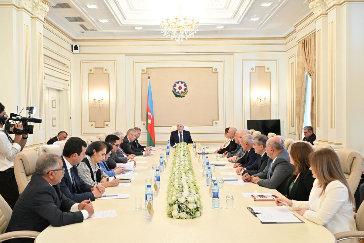 AzRes_MSK's tweet photo. 2025-ci il mayın 30-da Mərkəzi Seçki Komissiyasının iclası keçirilib

Xəbərə keçid: https://t.co/xkhvnVe5bD https://t.co/NXOnGRSZuA