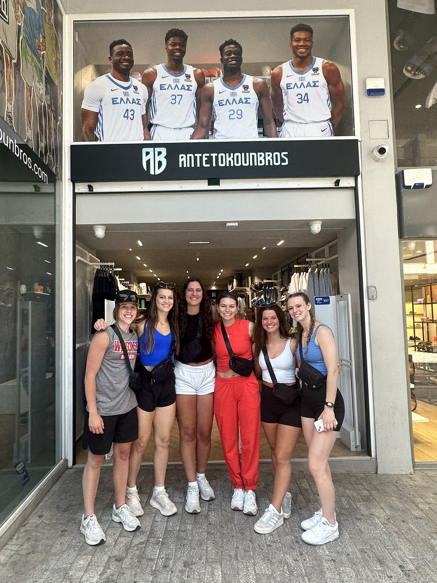 Cari Peterson (@petersoncari) on Twitter photo When in Greece for a <a href="/UWOWBB1/">UW-Oshkosh Women’s Basketball</a> trip you visit the Antetokounbros store <a href="/Thanasis_ante43/">T. Antetokounmpo</a> <a href="/ThanalysisShow/">Thanalysis Show</a> <a href="/Giannis_An34/">Giannis Antetokounmpo</a> When in Greece for a <a href="/UWOWBB1/">UW-Oshkosh Women’s Basketball</a> trip you visit the Antetokounbros store <a href="/Thanasis_ante43/">T. Antetokounmpo</a> <a href="/ThanalysisShow/">Thanalysis Show</a> <a href="/Giannis_An34/">Giannis Antetokounmpo</a>