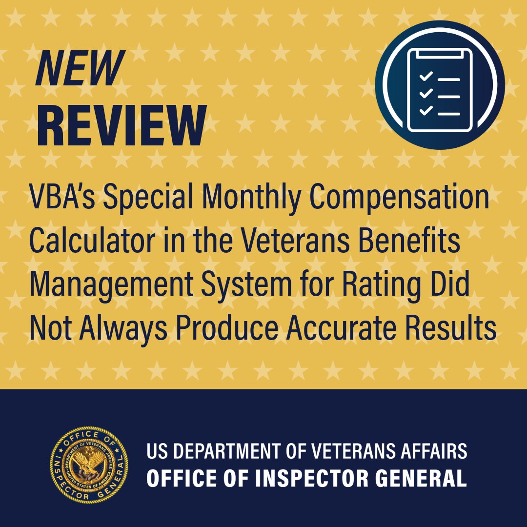 As part of its disability compensation program, the VBA awards payments called special monthly compensation for certain severe disabilities or combinations of disabilities. The VA OIG received an allegation that there were several disability combinations for which the Veterans
