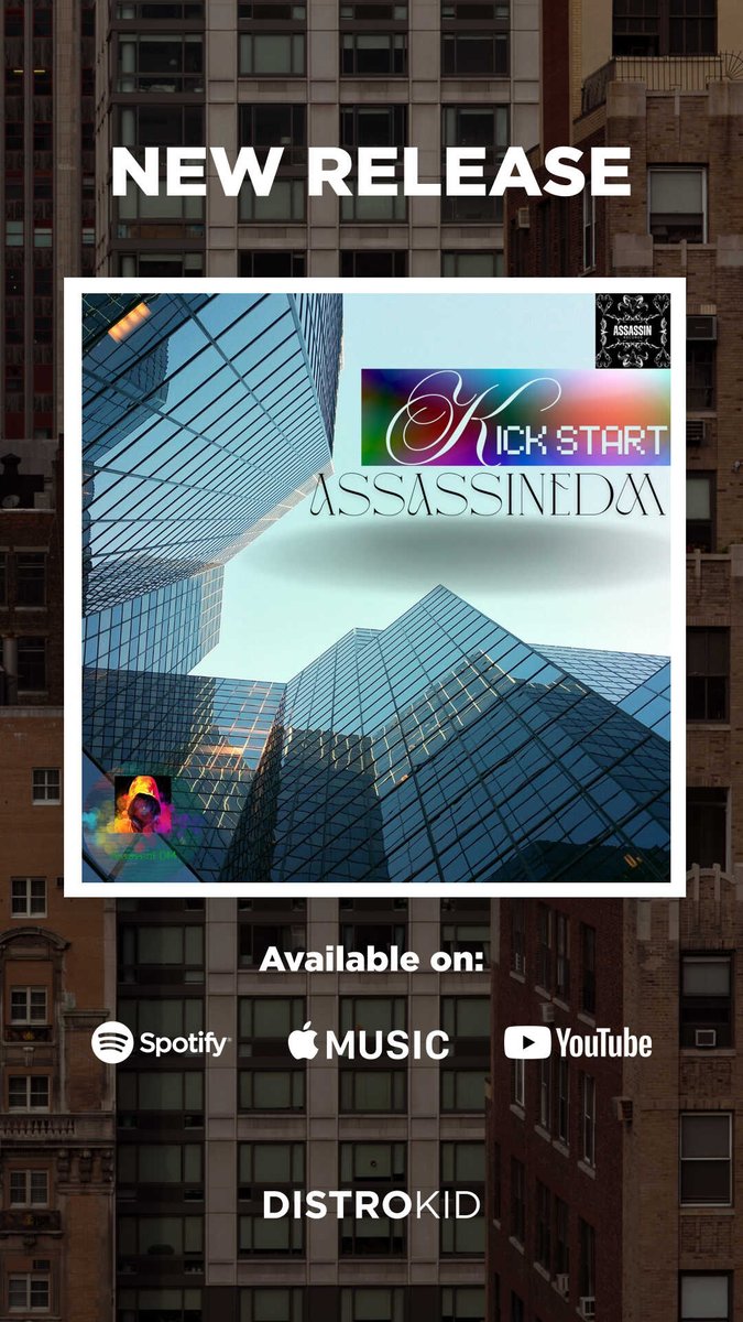 AssassinEDMOG's tweet photo. Brand new song Kick Start out now on Youtube And Spotify 
https://t.co/DGHhyqiE4c
https://t.co/L1ChUqS7Od https://t.co/jWQlwMv1Rn