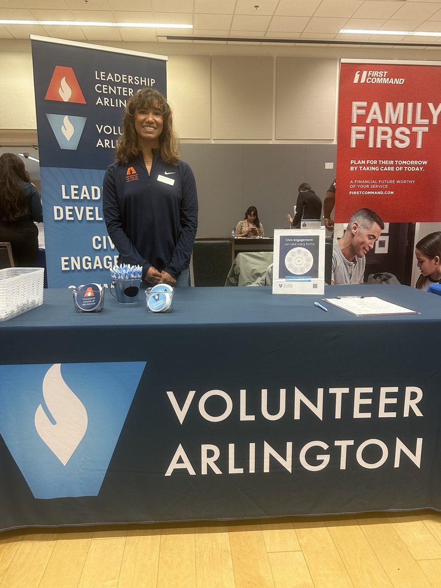 Leadership Center of Arlington (@leadercenterarl) on Twitter photo We enjoyed participating in the Resources Expo for Federal Employees and Contractors at George Mason University, hosted by the <a href="/ArlEmploymentCt/">Arl Employment Ctr</a>!
It was a wonderful opportunity to share information about our programs, including <a href="/volarlington/">Volunteer Arlington</a>. We enjoyed participating in the Resources Expo for Federal Employees and Contractors at George Mason University, hosted by the <a href="/ArlEmploymentCt/">Arl Employment Ctr</a>!
It was a wonderful opportunity to share information about our programs, including <a href="/volarlington/">Volunteer Arlington</a>.