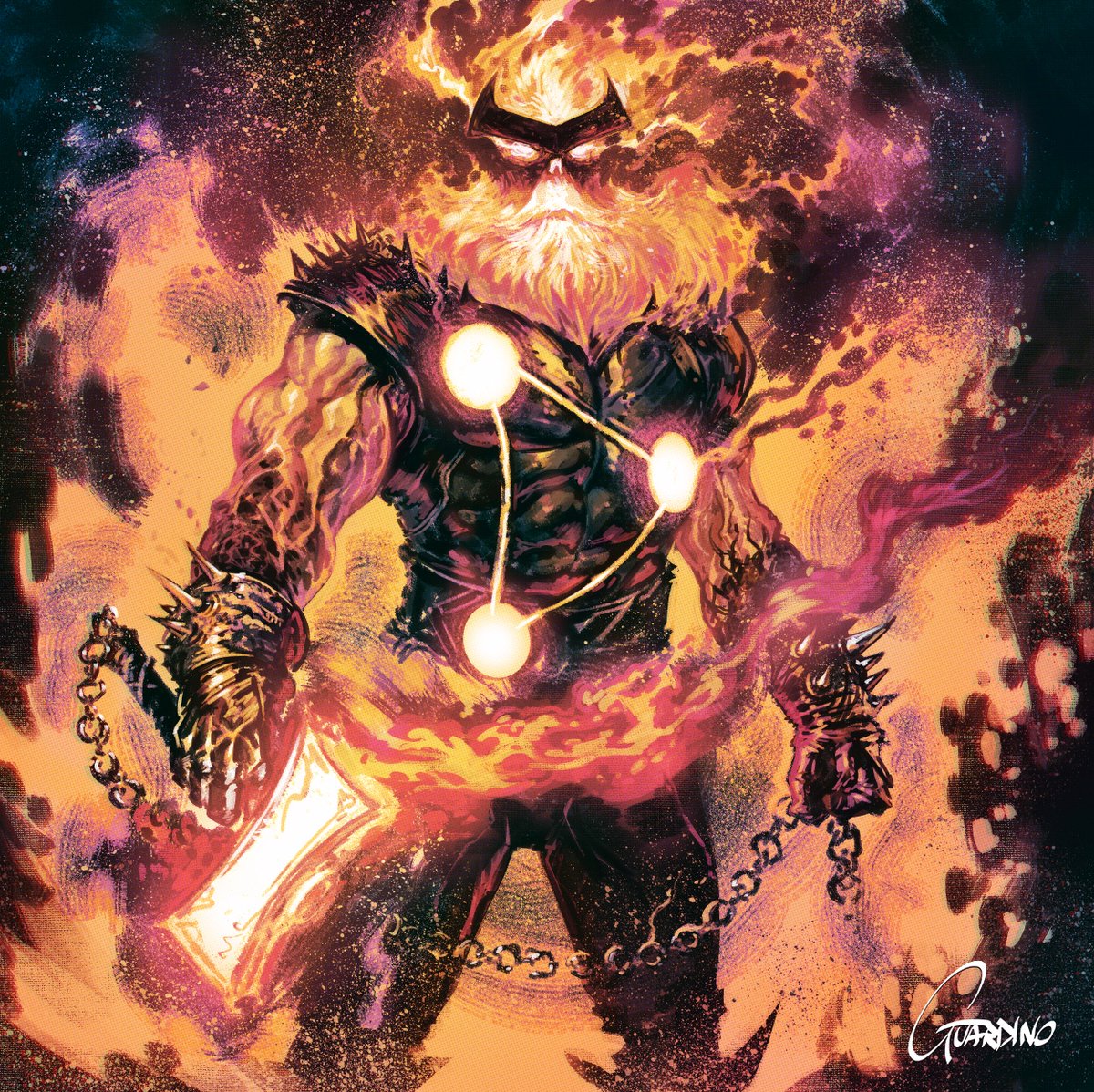 TGuardinian's tweet image. Ghöst:Þórr
Herald of Surtur
Cheers!