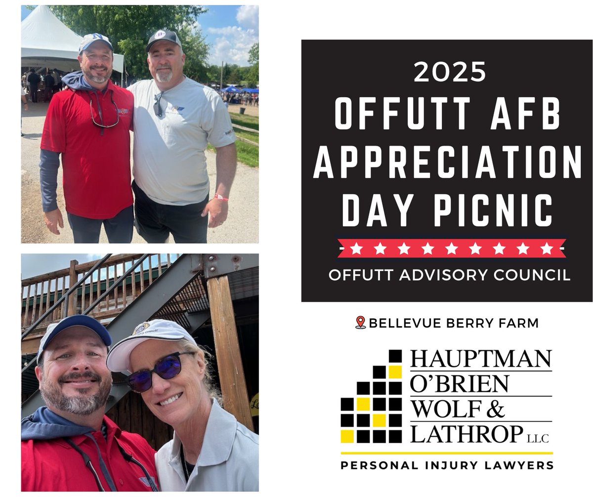 Attorney David O’Neill—a proud member of the Offutt Advisory Council—had a great time volunteering at the 2025 Offutt Air Force Base Appreciation Day Picnic at Bellevue Berry Farm! 🌭🍓☀️

The event brought together community leaders, volunteers, and military families for a day