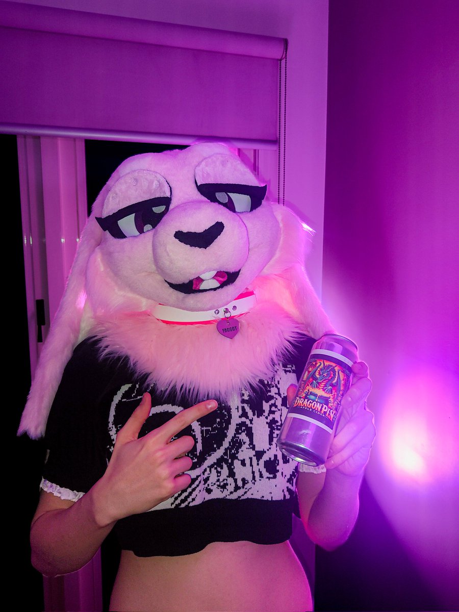 I'd prefer yours, but this will do

#FursuitFriday #furry #femboy