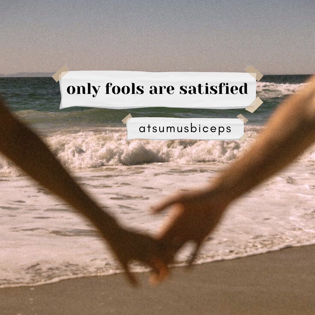 atsumusbiceps's tweet image. “only fools are satisfied”
sakuatsu fic
•college grad kiyoomi and former pro athlete atsumu
•annoyances to lovers, age gap, hurt/comfort
•rated e
chapter 1 archiveofourown.org/works/66031225…