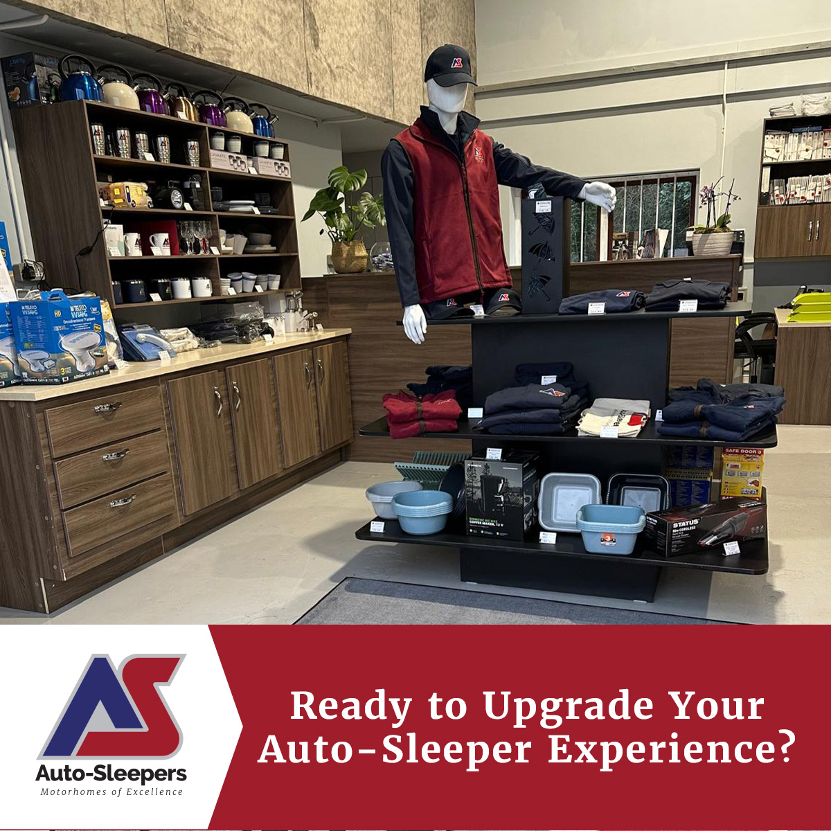 We’re thrilled to introduce our Accessories Hub, fully open and stocked with a wide range of handpicked motorhome essentials, parts, and touring upgrades – all in one easy-to-browse space.
ℹ️Visit us at WR12 7RR or see
bit.ly/3YCavh1 for more info