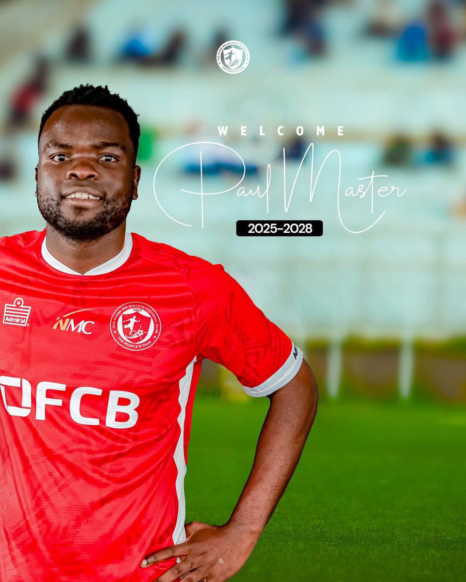 TS_SportsAgency's tweet photo. Our client, defensive midfielder Paul Master has signed for @nyasabigbullets, after the expiry of his contract at Blue Eagles FC. The midfield workhorse has signed a 3-year contract with the Blantyre giants. Congratulations and all the best, Paul!👏 https://t.co/Z64lI82Bb3