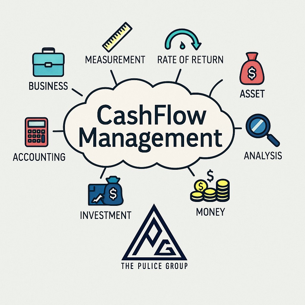 3 Quick Tips for Cash Flow Management!💸💰
1) Maintain at least two payroll cycles of liquid cash at all times. 
2) Try to keep a 30 to 60 day weekly cash flow forecast updated regularly. It doesn't have to track every penny, but should show big inflows and outflows. 
3) Get as