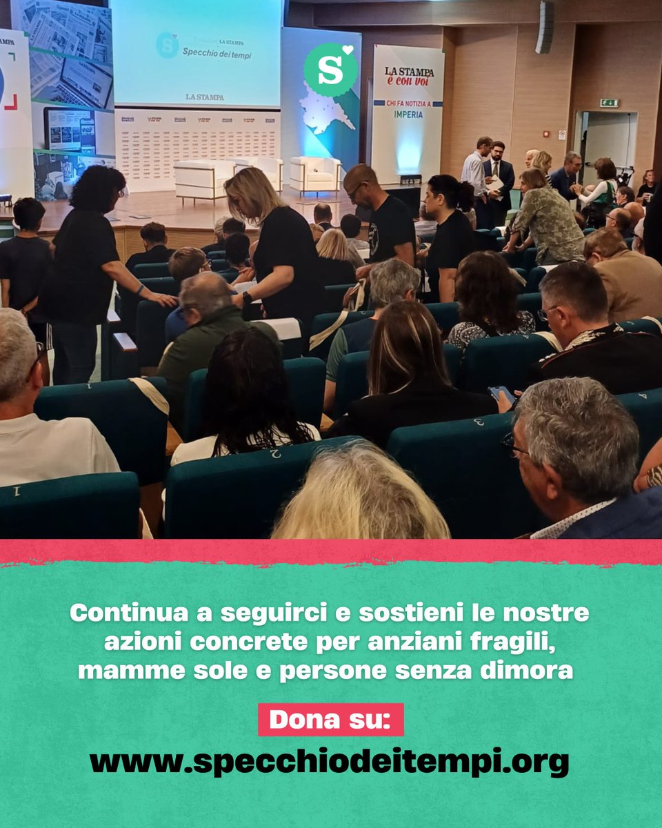 Ieri, giovedì 29 maggio, abbiamo partecipato all’incontro “La Stampa è con voi”, promosso dal quotidiano La Stampa presso la Camera di Commercio di Imperia. 
La nostra responsabile della comunicazione, Giuliana Girino, è intervenuta per raccontare i progetti della Fondazione.