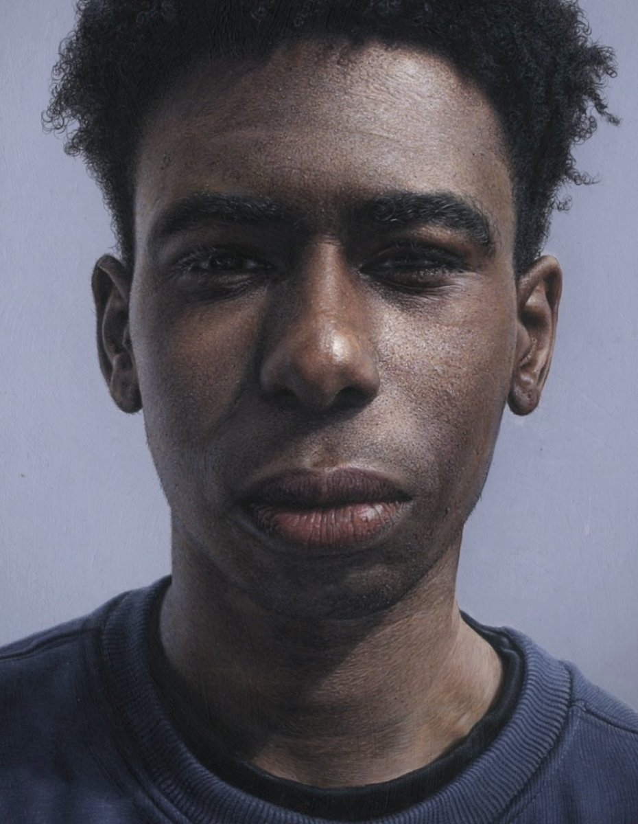 “Christiano,” on show in The Herbert Smith Freehills Kramer Portrait Award at The National Portrait Gallery London from July 10 #acrylicpainting #portrait #painting