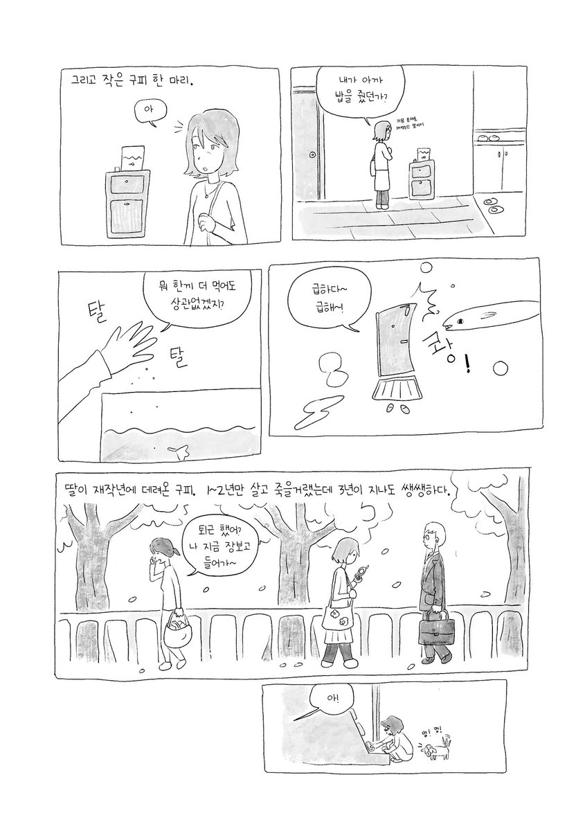<우연히, 어항에>🐟
(3/14)