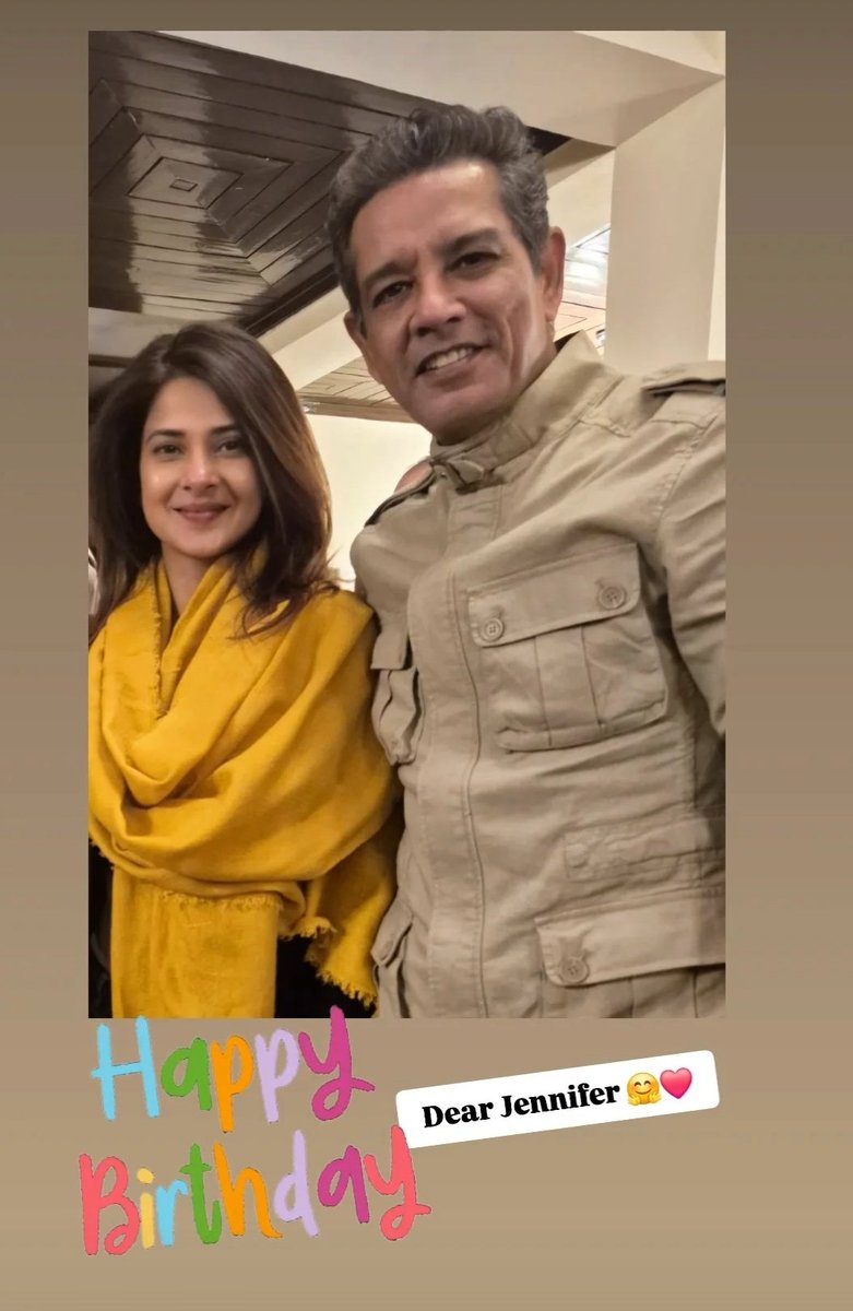 Anup Soni wishing Jen birthday ❣
#JenniferWinget