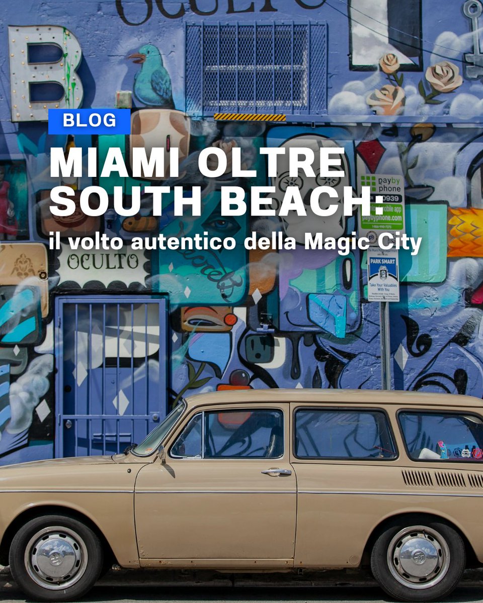Scopri una #Miami inedita, tra street art, cucina cubana e natura tropicale 🌴
Con i consigli di Sonia Russo, vivi la città come un vero local.
Leggi l’articolo sul blog di Evolution Travel 👉 n9.cl/d0cf4

#evolutiontravel #consulenteviaggionline