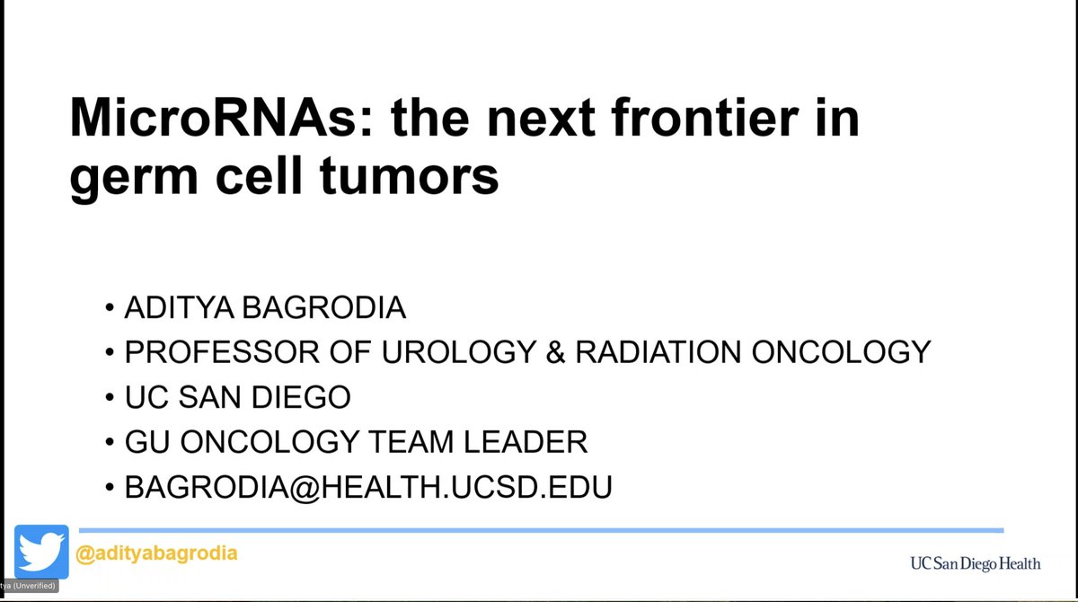 Mark Ball, MD, FACS (@markballmd) on Twitter photo So great to have <a href="/AdityaBagrodia/">DrBagrodia</a> join us for #UOB Grand Rounds this am. Fantastic #germcelltumor overview. So great to have <a href="/AdityaBagrodia/">DrBagrodia</a> join us for #UOB Grand Rounds this am. Fantastic #germcelltumor overview.