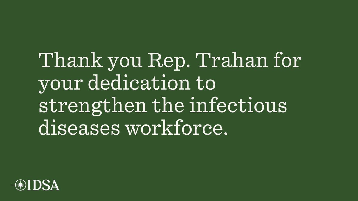 IDSA (@idsainfo) on Twitter photo Thank you <a href="/RepLoriTrahan/">Lori Trahan</a> for leading the letter to fully fund the Bio-Preparedness Workforce Pilot Program: bit.ly/4dFyaDL
Your commitment will help ensure local communities have the public health, ID, and HIV experts they need. #ValueofID Thank you <a href="/RepLoriTrahan/">Lori Trahan</a> for leading the letter to fully fund the Bio-Preparedness Workforce Pilot Program: bit.ly/4dFyaDL
Your commitment will help ensure local communities have the public health, ID, and HIV experts they need. #ValueofID