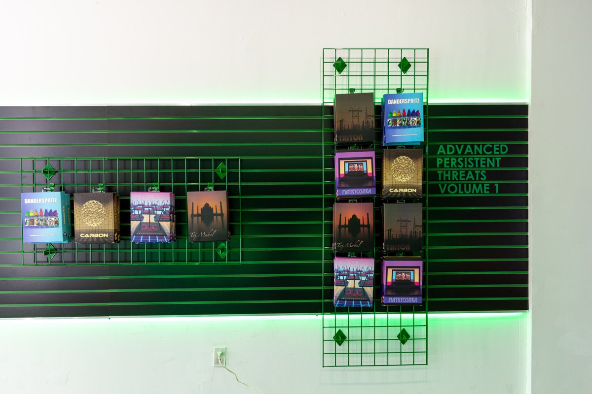 pixelform's tweet image. Open Vault: APT @ ON CANAL

Retail Pop-Up Installed at 325 Canal Street. Part of WallPlay's ON CANAL project.

phillipstearns.com/artwork#/open-…

#cyberespionage #malware #softwarebox #retaildesign #installationart #phillipstearns