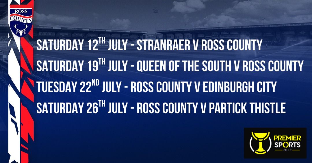 🏆 We kick-off our 25-26 Premier Sports Cup campaign with a trip to face Stranraer followed by a trip to face Queen of the South in Dumfries.

This is followed by home matches against Edinburgh City and Partick Thistle.