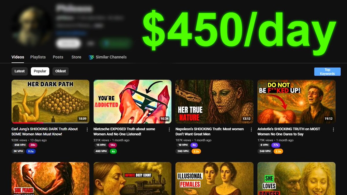 i just found 4 viral and low-competition niches that are making $450+/day with faceless content

Comment “VIRAL” and I’ll send them over (must be following)

deleting soon⚠️