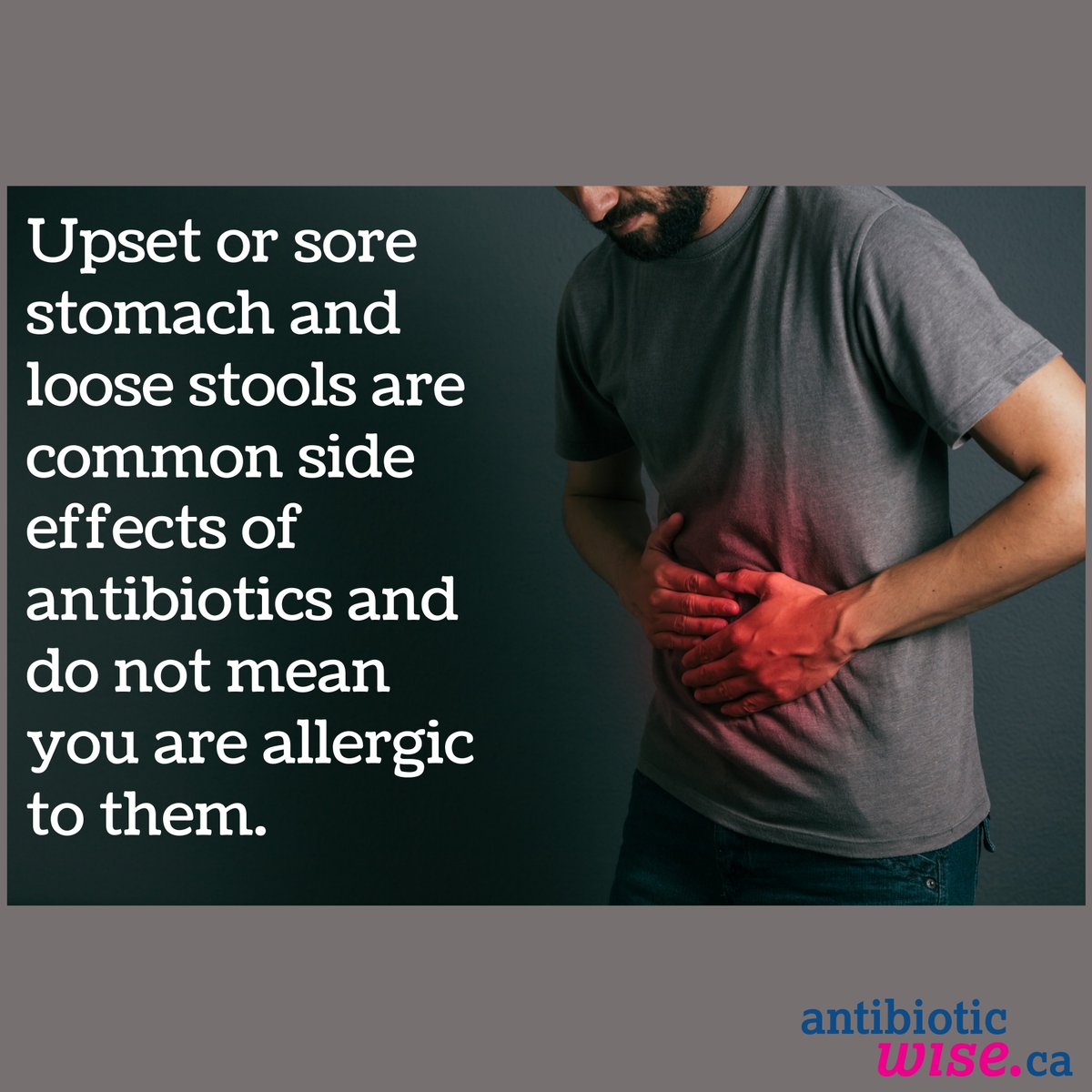 This #Asthma and #Allergy awareness month learn that side effects of antibiotics do not mean you have an allergy