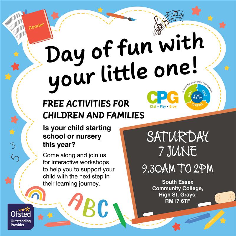 Don't miss our free parent event!

Join award winning trainer, Ben Kingston-Hughes to learn how play can help prepare you child for starting school.

📍 South Essex College
🗓️ Saturday 7 June

Book your place before Tuesday 3 June: orlo.uk/lOZh6