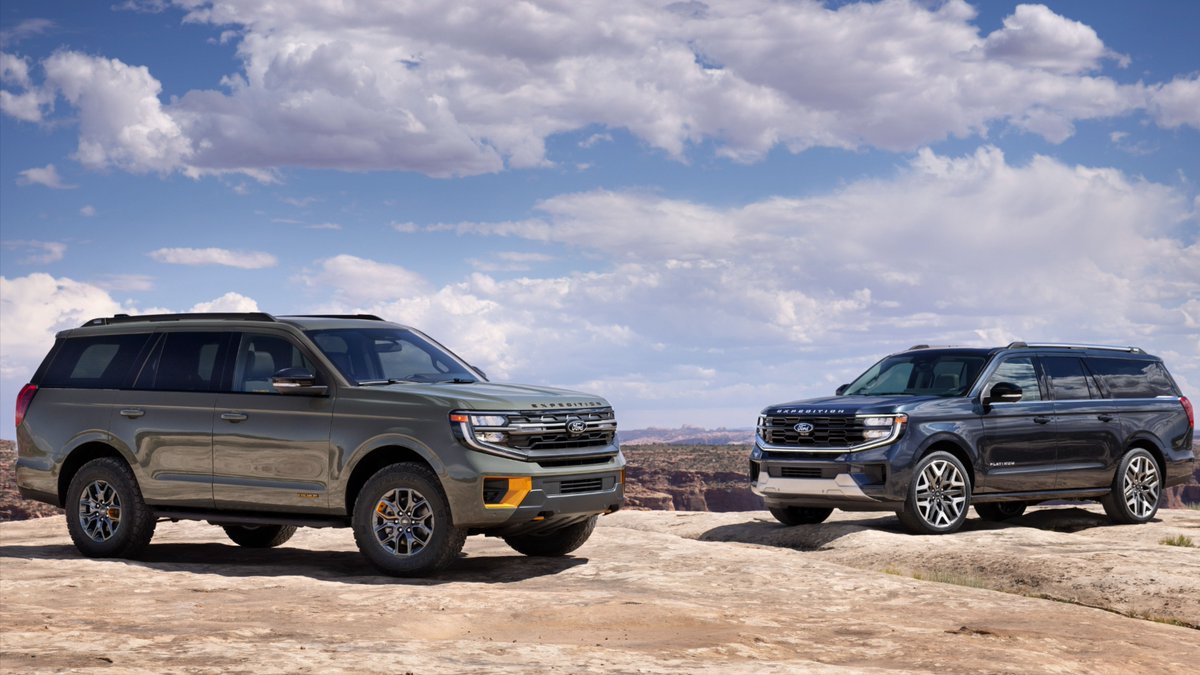 Which 2025 Ford Expedition are you taking on your next adventure? 

2025 Ford Expedition TREMOR ⛰️
or 
2025 Ford Expedition Platinum💎
Let us know in the comments down below!