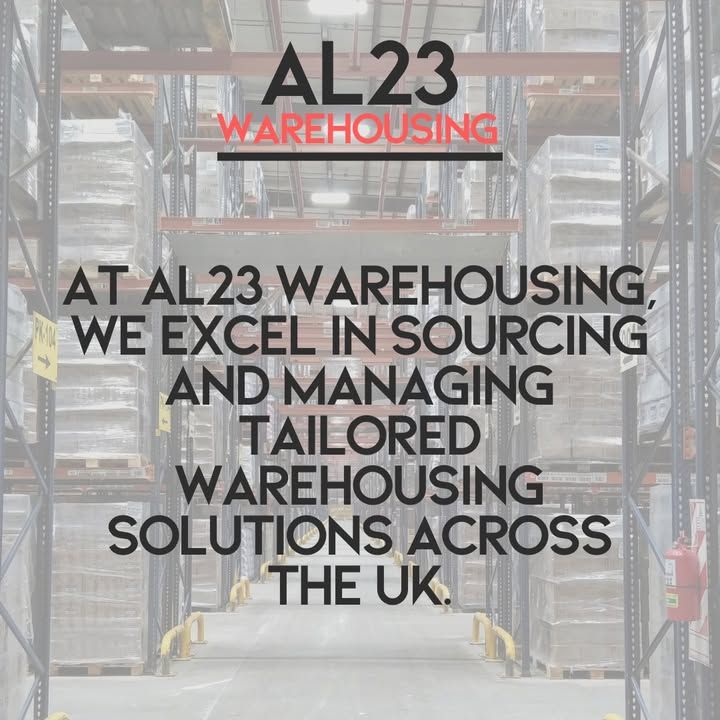 AL23 Group (@al23group) on Twitter photo From <a href="/AL23Warehousing/">AL23 Warehousing</a> 🚚✨ Discover AL23 Warehousing! We specialize in tailored storage solutions across the UK, from food items to hazardous goods. Ready to optimize your logistics? Let's chat! #Logistics #Warehousing From <a href="/AL23Warehousing/">AL23 Warehousing</a> 🚚✨ Discover AL23 Warehousing! We specialize in tailored storage solutions across the UK, from food items to hazardous goods. Ready to optimize your logistics? Let's chat! #Logistics #Warehousing