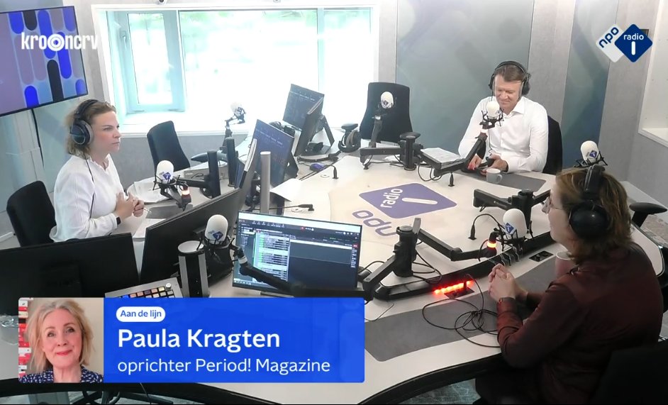 PeriodMagazine's tweet image. 'Op de werkvloer scoor je geen punten met je menstruatie'. Paula Kragten van @PeriodMagazine: 'Maar 20 procent van de vrouwen durft over haar menstruatieklachten te praten' #Spraakmakers #menstruatie #WereldMenstruatiedag @NPORadio1 nporadio1.nl/nieuws/gezondh… via @nporadio1