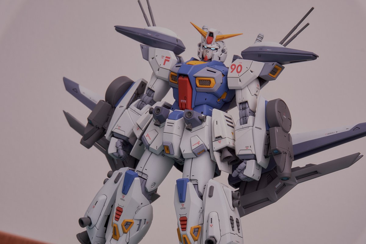 🔵 / F90 試製ミノフスキードライブテスト装備、完成しました