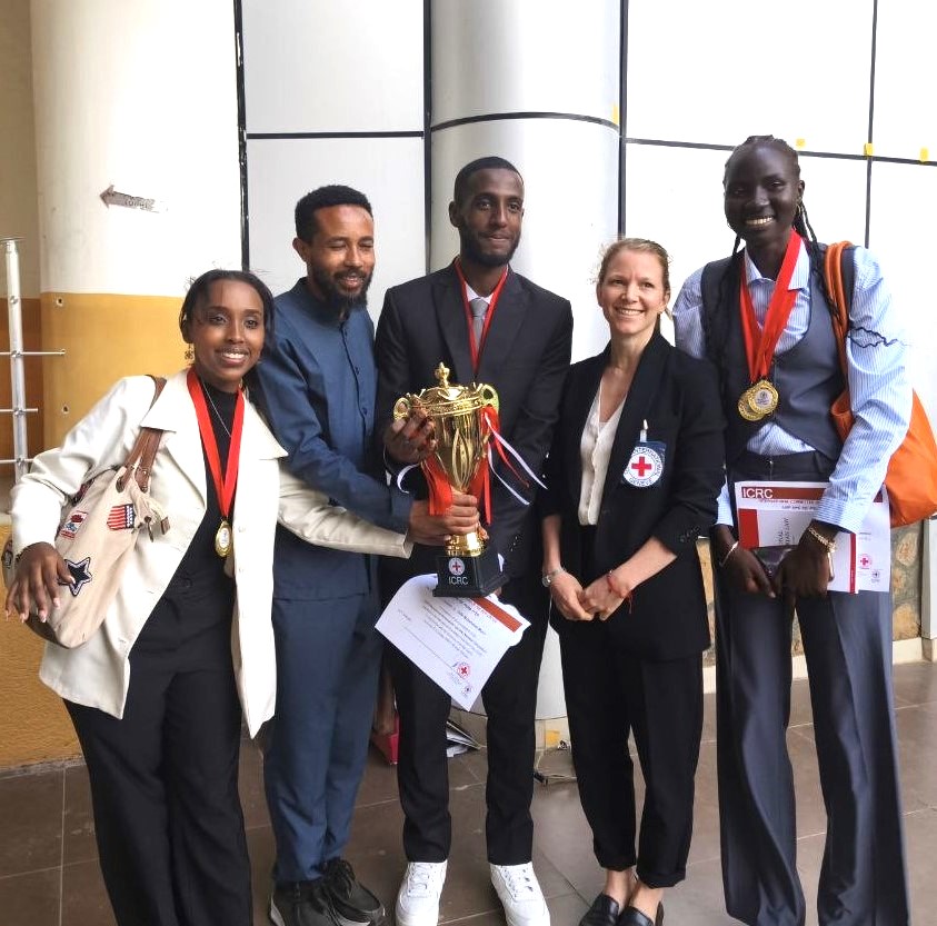 ICRC Ethiopia (@icrcethiopia) on Twitter photo .<a href="/HawassaUniverst/">Hawassa University</a> won the 2025 #IHL National Moot Court Competition,organized by <a href="/ICRC/">ICRC</a> & <a href="/UGondar/">University of Gondar</a>!🥇
<a href="/JimmaUniv/">Jimma University</a>🥈& <a href="/bduethiopia/">Bahir Dar University</a> 🥉 stood second & third.
The Ethiopian winning team will compete in the #AfricaIHLCompetitions in Nairobi, November 2025, with other national winners. .<a href="/HawassaUniverst/">Hawassa University</a> won the 2025 #IHL National Moot Court Competition,organized by <a href="/ICRC/">ICRC</a> & <a href="/UGondar/">University of Gondar</a>!🥇
<a href="/JimmaUniv/">Jimma University</a>🥈& <a href="/bduethiopia/">Bahir Dar University</a> 🥉 stood second & third.
The Ethiopian winning team will compete in the #AfricaIHLCompetitions in Nairobi, November 2025, with other national winners.