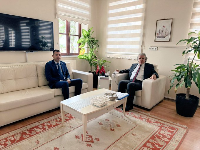 Kuşadası Kaymakamı İbrahim Keklik’e Ziyaret