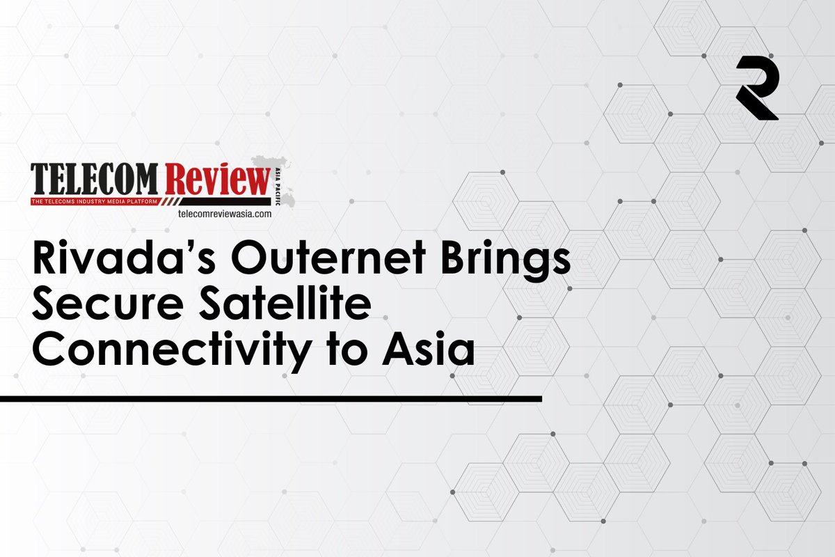 rivadaspace's tweet image. Thank you to @TelecomReviewAP for covering our recent news regarding our latest APAC partners! Read here: telecomreviewasia.com/news/network-n….
#SatelliteAsia #ATxSG