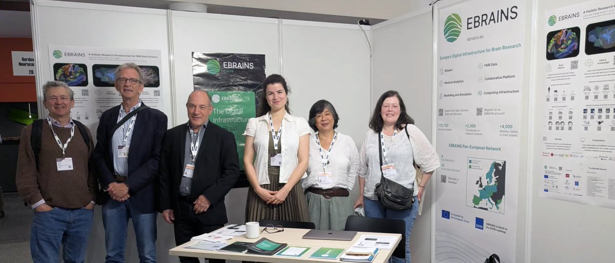 EBRAINS was present with a booth at #NeuroFrance2025 in Montpellier, France, from 14-16 May 2025.

The meeting provided an opportunity for neuroscientists from all over France to get together to share their research, discover new ideas, and exchange views and opinions.

Read more