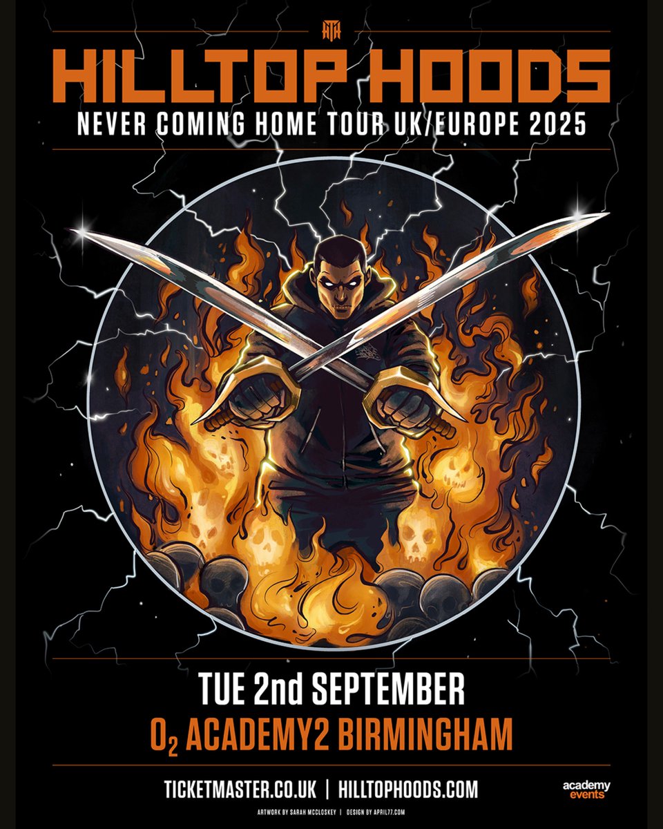 Academy Events (@academyevents) on Twitter photo <a href="/hilltophoods/">Hilltop Hoods</a> have announced their first album in SIX years, 'Fall From The Light', out 1st August!
They'll return to the stage for their 'Never Coming Home' tour later this year playing a show at <a href="/O2AcademyBham/">O2 Academy Birmingham</a> on 2nd September.
Tickets on sale now:
ticketmaster.co.uk/hilltop-hoods-… <a href="/hilltophoods/">Hilltop Hoods</a> have announced their first album in SIX years, 'Fall From The Light', out 1st August!
They'll return to the stage for their 'Never Coming Home' tour later this year playing a show at <a href="/O2AcademyBham/">O2 Academy Birmingham</a> on 2nd September.
Tickets on sale now:
ticketmaster.co.uk/hilltop-hoods-…