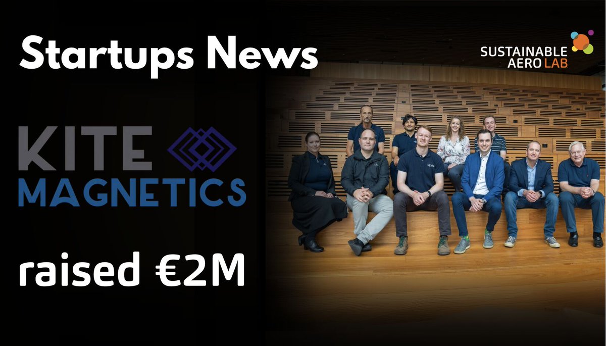 Sustainable Aero Lab (@aero_lab) on Twitter photo Lab's Alumni news: Australia-based <a href="/KiteMagnetics/">Kite Magnetics™</a> has raised €2M from SQM International Lithium Ventures!
Kite Magnetics developed & patented Aeroperm, a nanocrystalline magnetic material that replaces conventional electric steels in stator cores.
More:businessnewsaustralia.com/articles/elect… Lab's Alumni news: Australia-based <a href="/KiteMagnetics/">Kite Magnetics™</a> has raised €2M from SQM International Lithium Ventures!
Kite Magnetics developed & patented Aeroperm, a nanocrystalline magnetic material that replaces conventional electric steels in stator cores.
More:businessnewsaustralia.com/articles/elect…