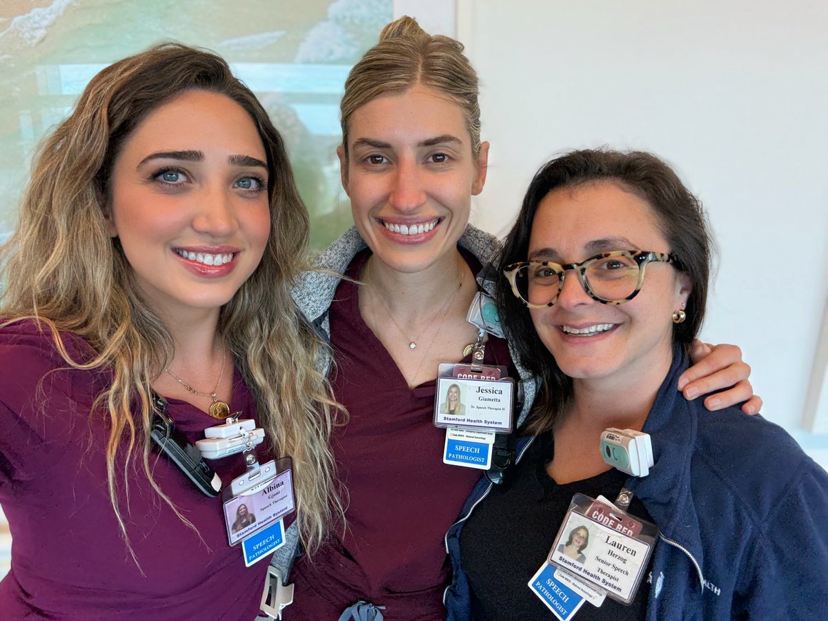 May is Speech-Language-Hearing Month, an important time to highlight the tremendous impact of Speech Language and Hearing Pathologists in providing life-altering treatment. Here's a look at our incredible team members at Stamford Health!