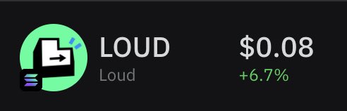 Janetakins13's tweet photo. I hear all you need for your five figure airdrop within the next one week is one $Loud whitelist spot, 0.2$Sol and a dream 🤑💸💰
Let's make some noise for @stayloudio 🔊🔊🔊

@GiveRep 
@Humanityprot 
@newton_xyz 
@layeredge 
@Novastro_xyz 
@Calderaxyz https://t.co/nyX1oQr0l9