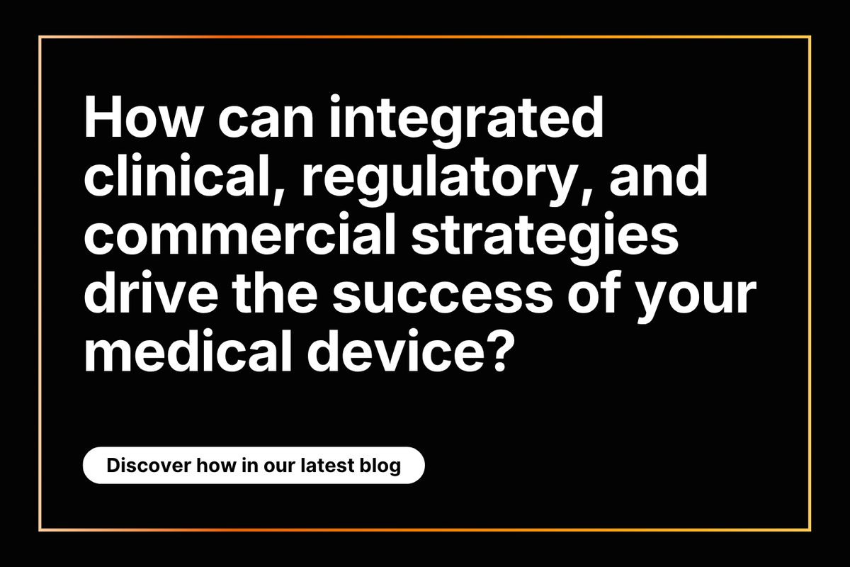 The journey to bringing a medical device to the hands of patients and prescribers relies on a cohesive, well-integrated approach combining go-to-market, regulatory, and clinical development plans.

Learn more: eu1.hubs.ly/H0kBnhn0

#medicaldeviceresearch #medicaldevices