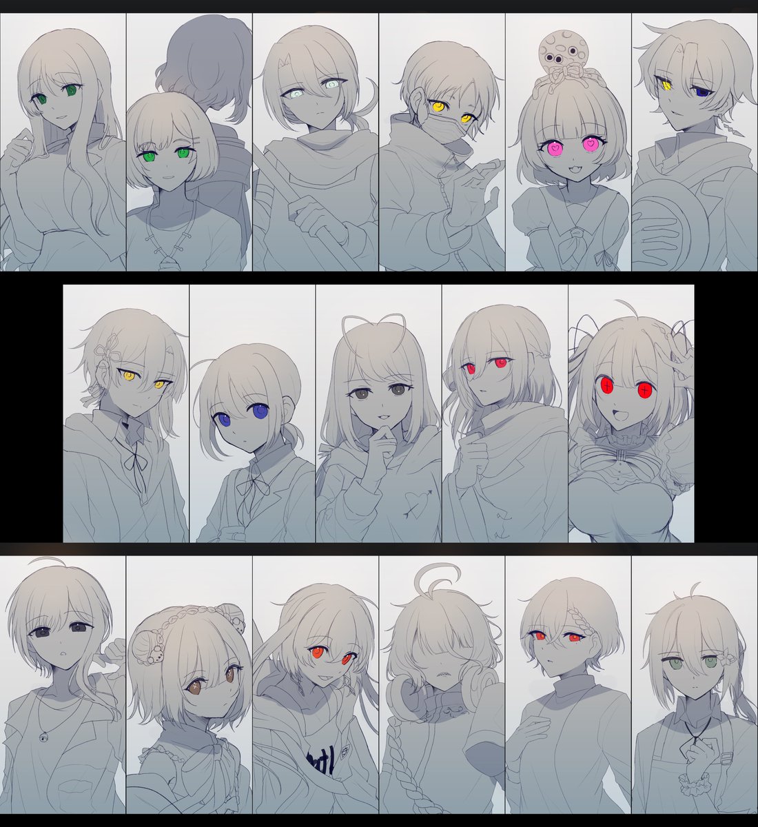 【 Rubbishdump≠Prequel 】

     ｶｶﾞｲ               ｶｶﾞｲ
▷創作者による創作物の贋作世界

⋆ 。゜☁︎ 。⋆ 。゜☾゜。⋆